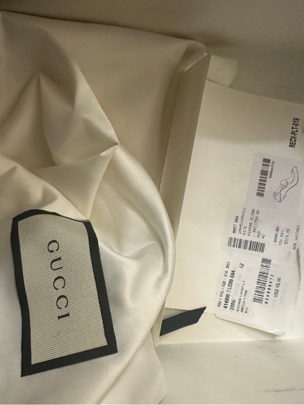 Gucci Horsebit Loafer biege/taupe size 42 size 11 NEW - Picture 9 of 10